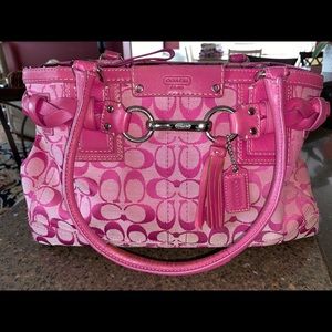 Coach Handbag - Pink